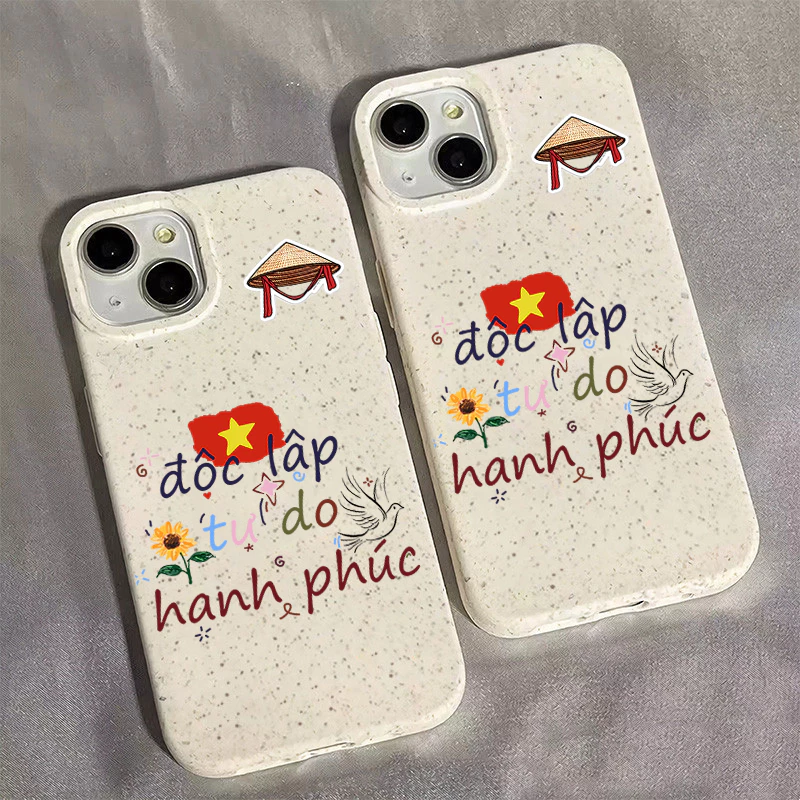 Ốp lưng iphone Việt Nam lúa mạch mềm TPU chống sốc 6/6splus/7/8/plus/x/xs/11/12/13/14/15/pro/max/plus/promax lm1075